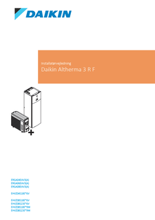 EHVZ-E6V,EHVZ-E9W,ERGA04-08EVA_4PDA629093-1_Installer reference guide_Danish download